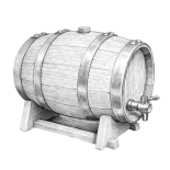 Puidust, klaasist vaadid ja tünnid