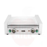 Dešrainių grilis 2 zonos 14 volelių HENDI 230V/1230W 566x640x(A)192mm