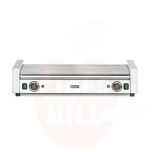 Dešrainių grilis XL 2 zonos 14 volelių HENDI sidabrinis 220-240V/2000W 732x590x(A)168mm