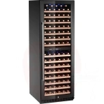 Veinijahutuskap 418L 131-pudelit 2-tsooniga Arktic must 680x595x(H)1760mm