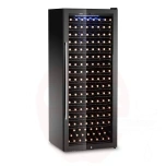 Veinijahutuskap 542L 224-pudelit 1-tsooniga Arktic must 685x700x(H)1833mm