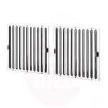 Seinale kinnitatav õhupuhastaja HENDI poltkinnitusega valgustuseta 1205x1000x(H)450mm