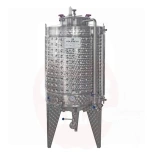 Kääritusmahuti 1150L jahutusega koonilise põhjaga