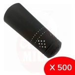 Alumiiniumkapsel Ø35/55x120mm must 500tk