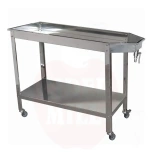 Vormimislaud 1200x500 riiuliga roostevaba teras