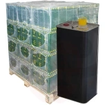 Plekk-kanister 5L oliiviõli punase õhutuskorgiga (288tk)