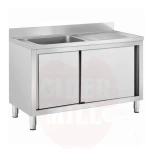 Valamukapp 1000x600mm 2 liuguksega roostevaba teras