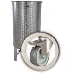 Mahuti 100-380L roostevaba ratastel (lisatarvik)