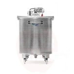 Mahuti 1000L roostevaba AISI 316 koonuspõhi segumikser