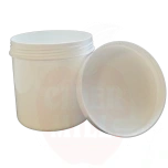 Plastpurk 310ml kaanega, valge (läbipaistmatu)