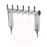 Väljastustorn 6 kraaniga LINDR NAKED COLD BRIDGE roostevaba teras