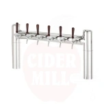 Väljastustorn 6 kraaniga LINDR COLD BRIDGE H6 roostevaba teras