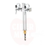 Väljastustorn 2 kraaniga LINDR T2 roostevaba teras