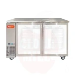 Õllejahuti Grand Deluxe 3 kahe klaasuksega roostevaba teras