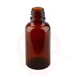 Klaaspudel Apteek 50ml pruun 18mm korgile