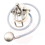 Mucas vāks ar šķidruma postu pludiņu silikona caurule 80cm nerūsējošais tērauds