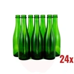 Pudele 375ml Geuze/Champagne zaļš stikls (24gab.)