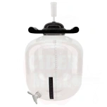 Gärbehälter 30L FermZilla Flachboden mit Gärspund Hahn und Thermometer