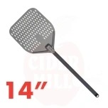 Pitsalabidas 14" perforeeritud 35x80cm alumiinium