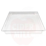 Shelf tray 60mm RAPT polycarbonate heat resistant for fermentation chamber