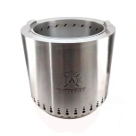 Eldstad Smoke Eater Gen2 ved rostfritt stål