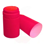 Termokahanev kapsel Ø31x55mm punane matt P02 rebimisribaga 100tk