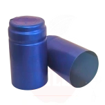 Termokahanev kapsel Ø31x55mm sinine matt K09 rebimisribaga 100tk