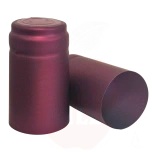 Termokahanev kapsel Ø31x55mm bordoo matt B05 rebimisribaga 100tk