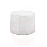 Plastpurk 5ml topeltseinaga, valge (läbipaistmatu)