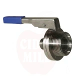 Kuulkraan DIN25 1M/DIN25 roostevaba AISI 316