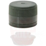 Plastkork 31,5mm tumeroheline adapteriga 100tk