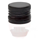 Metallkork 31,5x24mm must adapteriga 100tk