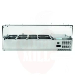 Pitsajahutusvitriin staatiline (FORCOLD) 1200x395mm - G-VRX1200-380