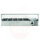 Pitsajahutusvitriin staatiline (FORCOLD) 1400x395mm - G-VRX1400-380