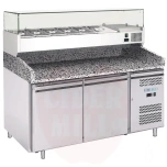 Pitsajahutuslett ventileeritav (FORCOLD) 1510x800mm - G-PZ2600TN-FC