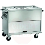 AISI 304 vesivanniga soojenduskärud lettidele. (FORCAR MULTISERVICE) 1300x680mm CT1771TD (CT1771TD-A700) roostevabast terasest