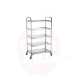 Serveerimine Käru koos 5 riiulitega HENDI 905x585x(H)1545mm