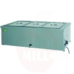 Bain, marie Wärmetische, 3xgn1/1, 150H (FORCAR MULTISERVICE) 1100x600mm BM1784