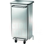 Bin Rectangular 100L Wheel/pedal (FORCAR MULTISERVICE) 490x500mm