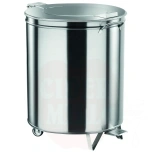 Prügikast kast 50L rattad/pedaal (FORCAR MULTISERVICE)