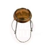 Vahuveinikorgi traat 29,7mm kuldne müts metallteljega 1000tk