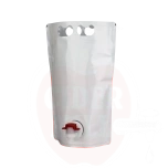 Pouch 1.5L stand-up white (T-tap)