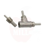 Karboniseerimiskivi 2µm 1/2" virre õhustajale roostevaba teras