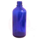 Klaaspudel Apteek 100ml sinine