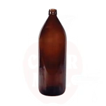 Klaaspudel Apteek 1000ml pruun