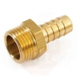 Hose connection 1/4 "x6mm outdoor series brass