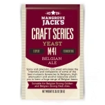 Õllepärm Mangrove Jack M41 10g Belgia Ale. Säilivus 03.2026