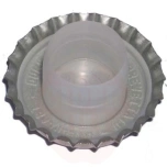 Kroonkork 29mm kuldne 100tk settekorjega