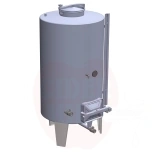 Mahuti 600L roostevaba pesuluugiga