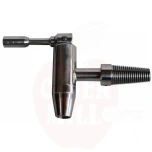 Ąžuolinės statinės čiaupas 14mm nerūdijantis plienas